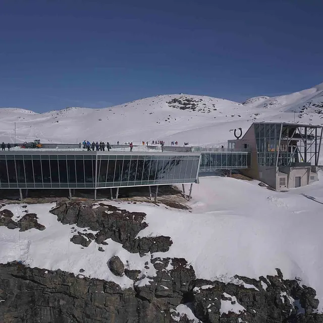 Resturant på fjell